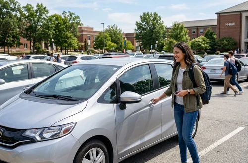 Friendly auto loan advisor ready to assist